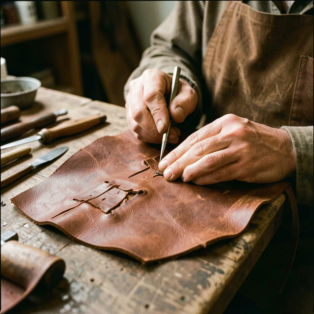 Leather care process